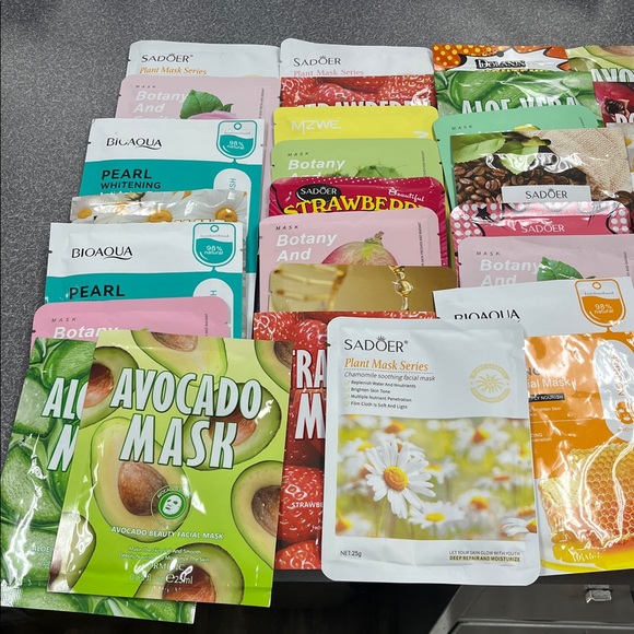 Facial mask bundle 40 pieces price firm KC1 - Picture 2 of 3